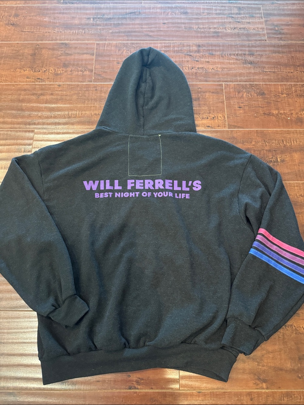 Aviator Nation Black Hoodie Will Ferrel 2023 Best Night of Your Life, Sz M, EUC! - Picture 7 of 9